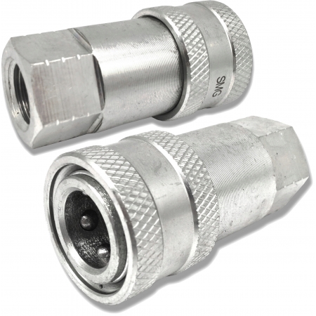 SZYBKOZŁĄCZE HYDRAULICZNE EURO GNIAZDO KRÓTKIE GWINT WEWNĘTRZNY 1/4 "